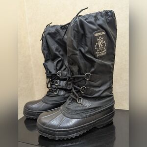 Sorel Kaufman Chunky Snow Lion Boots Size 6 Women's Vintage As New
